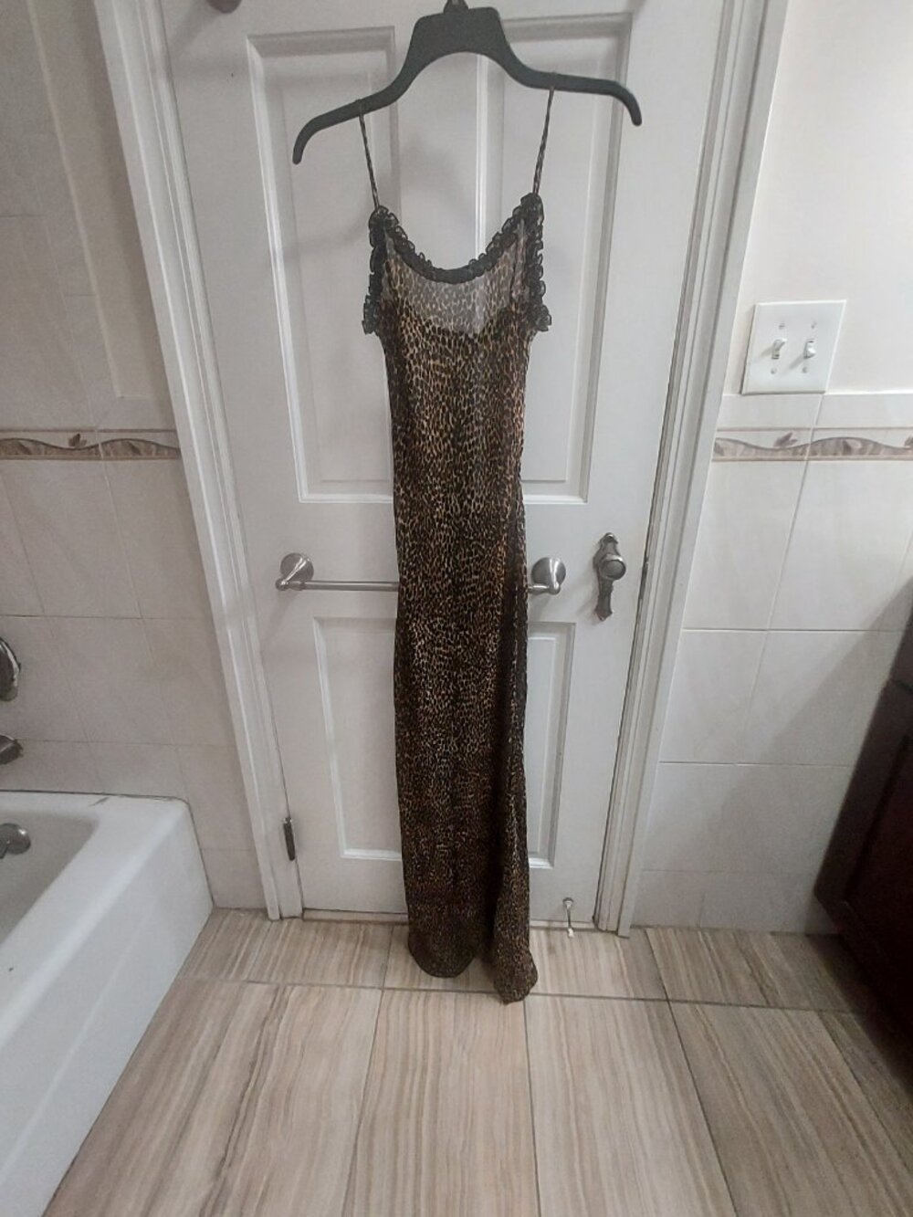 Realisation Par The Esmé Indie Leopard Sleeveless Maxi Dress